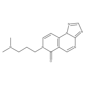 7-[3-(dimethylamino)propyl]pyrido[3,4-e][1,2,4]triazolo[1,5-a]pyrimidin-6(7H)-one结构式