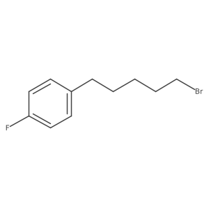 1-(5-Bromopentyl)-4-fluorobenzene结构式