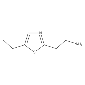 2-(5-Ethyl-1,3-thiazol-2-yl)ethan-1-amine结构式