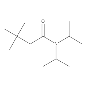 3,3-Dimethyl-N,N-bis(1-methylethyl)butanamide Structure
