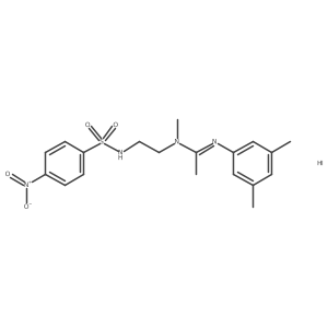 N'-(3,5-dimethylphenyl)-N-methyl-N-(2-{[(4-nitrophenyl)sulfonyl]amino}ethyl)ethanimidamide Structure