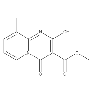 methyl 2-hydroxy-9-methyl-4-oxo-4H-pyrido[1,2-a]pyrimidine-3-carboxylate Structure