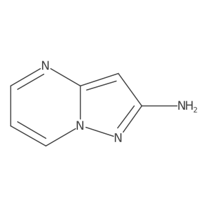 Pyrazolo[1,5-a]pyrimidin-2-amine结构式