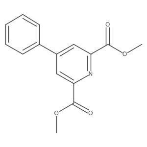 Dimethyl 4-phenylpyridine-2,6-dicarboxylate Structure