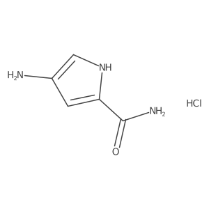 4-amino-1H-pyrrole-2-carboxamide hydrochloride Structure