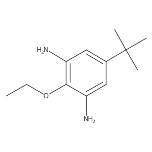 5-Tert-butyl-2-ethoxybenzene-1,3-diamine结构式