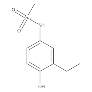 N-(3-Ethyl-4-hydroxyphenyl)methanesulfonamide Structure