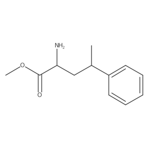 Methyl 2-amino-4-phenylpentanoate Structure