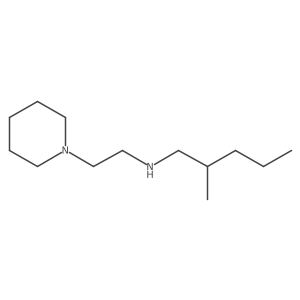 (2-Methylpentyl)[2-(piperidin-1-yl)ethyl]amine结构式