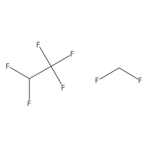 Ethane, 1,1,1,2,2-pentafluoro-, mixt. with difluoromethane结构式