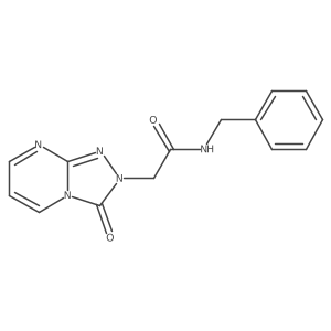 N-benzyl-2-(3-oxo-[1,2,4]triazolo[4,3-a]pyrimidin-2(3H)-yl)acetamide Structure