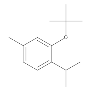 3-(tert-Butoxy)-4-isopropyltoluene结构式