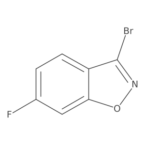 3-Bromo-6-fluoro-1,2-benzoxazole Structure