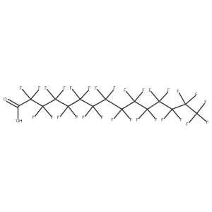 Perfluoropentadecanoic acid Structure