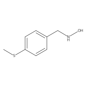 N-{[4-(methylsulfanyl)phenyl]methyl}hydroxylamine Structure