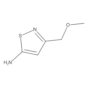 3-(Methoxymethyl)isothiazol-5-amine Structure