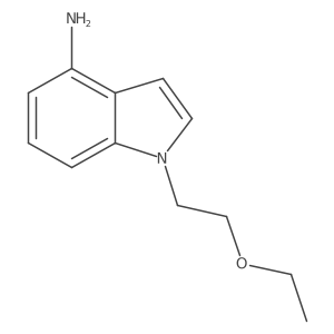 1-(2-Ethoxyethyl)-1h-indol-4-amine Structure