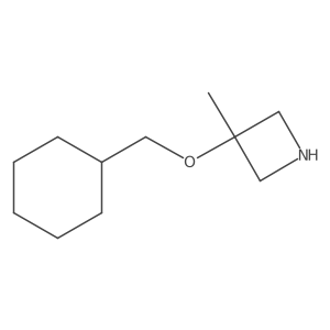 3-(Cyclohexylmethoxy)-3-methylazetidine Structure