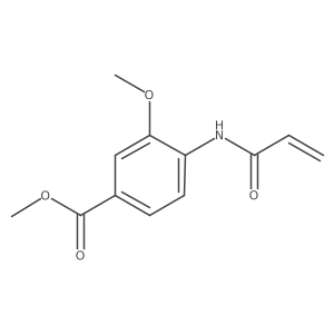Methyl 4-acrylamido-3-methoxybenzoate Structure