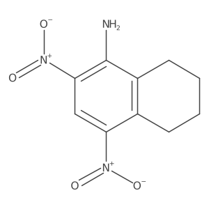 2,4-Dinitro-5,6,7,8-tetrahydronaphthalen-1-amine结构式