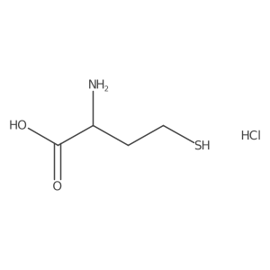 2-Amino-4-sulfanylbutanoic acid hydrochloride Structure