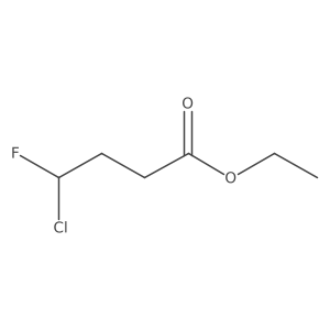 Ethyl 4-chloro-4-fluorobutanoate Structure