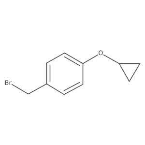 1-(Bromomethyl)-4-cyclopropoxybenzene Structure
