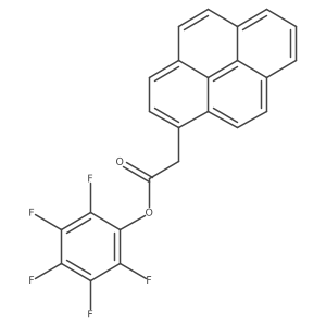 Perfluorophenyl 2-(pyren-1-yl)acetate Structure