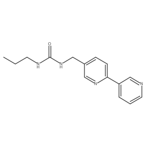 1-([2,3'-Bipyridin]-5-ylmethyl)-3-propylurea Structure