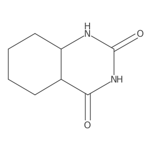 rel-(4AS,8aR)-hexahydroquinazoline-2,4(1H,3H)-dione Structure