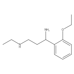 [3-Amino-3-(2-ethoxyphenyl)propyl](ethyl)amine结构式