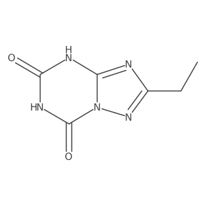 2-Ethyl-[1,2,4]triazolo[1,5-a][1,3,5]triazine-5,7-diol结构式