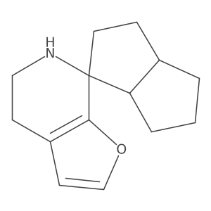 3',3'a,4',5,5',6,6',6'a-octahydro-2'H,4H-spiro[furo[2,3-c]pyridine-7,1'-pentalene]结构式