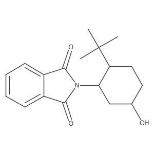 2-(2-tert-butyl-5-hydroxycyclohexyl)-2,3-dihydro-1H-isoindole-1,3-dione Structure