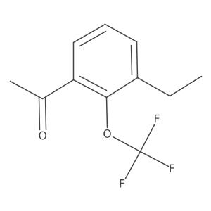 3'-Ethyl-2'-(trifluoromethoxy)acetophenone Structure