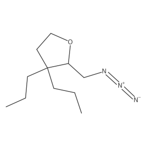 2-(Azidomethyl)-3,3-dipropyloxolane结构式