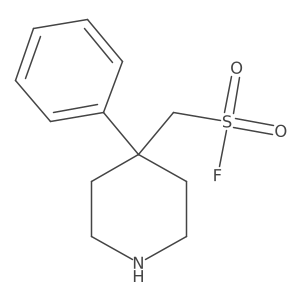 (4-Phenylpiperidin-4-yl)methanesulfonyl fluoride Structure