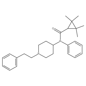 Tetramethylcyclopropylfentanyl Structure