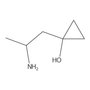 (R)-1-(2-Aminopropyl)cyclopropan-1-ol Structure