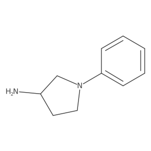 (3S)-1-phenylpyrrolidin-3-amine Structure