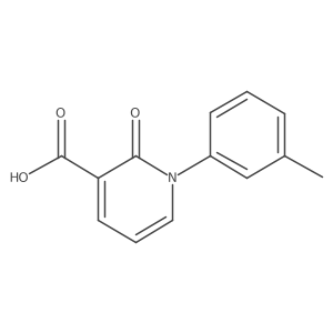 2-Oxo-1-M-tolyl-1,2-dihydro-pyridine-3-carboxylic acid Structure