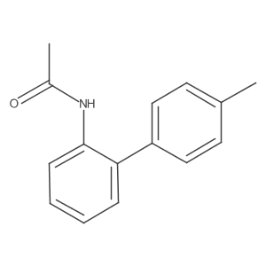 N-(4'-Methyl-1,1'-biphenyl-2-yl)acetamide结构式