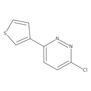 3-Chloro-6-(thiophen-3-yl)pyridazine结构式