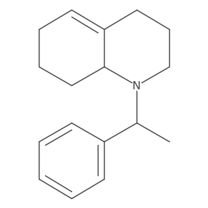 1-[(1S)-1-Phenylethyl]-1,2,3,4,6,7,8,8a-octahydroquinoline Structure