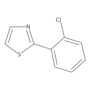 2-(2-Chlorophenyl)thiazole结构式