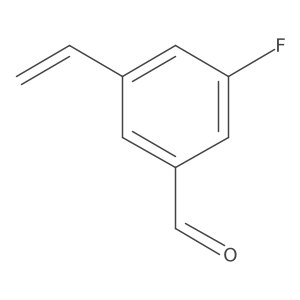 3-Ethenyl-5-fluorobenzaldehyde结构式