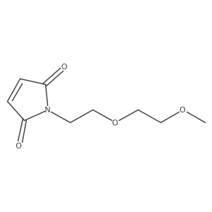 1-[2-(2-methoxyethoxy)ethyl]-2,5-dihydro-1H-pyrrole-2,5-dione Structure