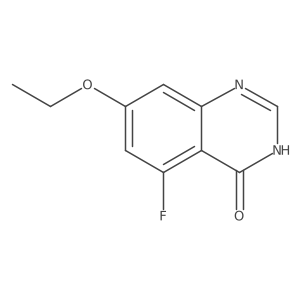 7-ethoxy-5-fluoroquinazolin-4(3H)-one结构式