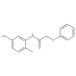N-(5-Amino-2-methylphenyl)-2-phenoxyacetamide结构式