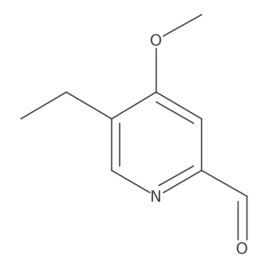 5-Ethyl-4-methoxypyridine-2-carbaldehyde Structure